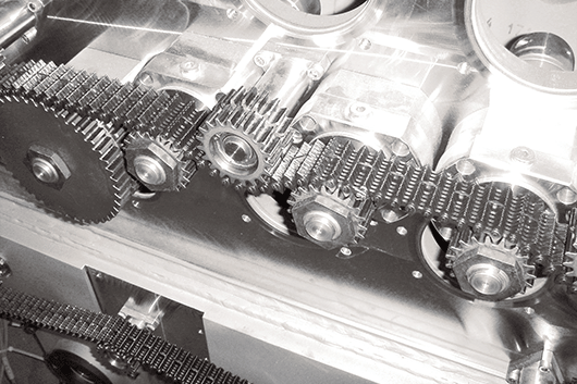 Antriebszahnketten Getriebe